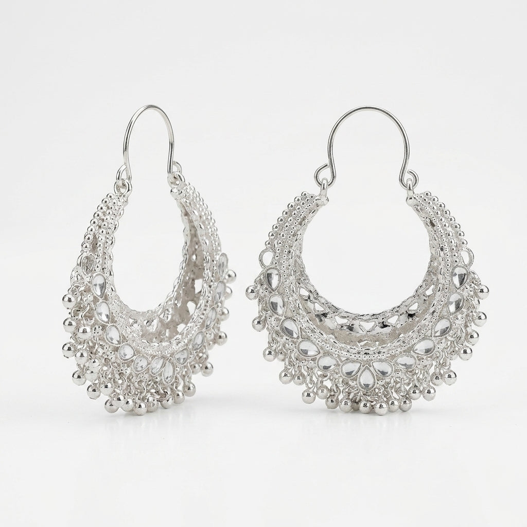 Premium 925 Sterling Silver Earrings for Women | Elegant & Lightweight