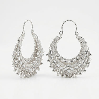 Premium 925 Sterling Silver Earrings for Women | Elegant & Lightweight