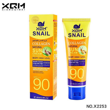 XQM Snail Sun Cream