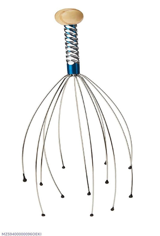 Stylish Metal Scalp Massager For Hairfall Control